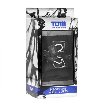 Tom of Finland Neoprene Wrist Cuffs with Locks  Restraints and Cuffs