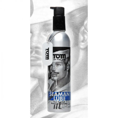 Tom of Finland Seaman Lube - 8 oz Water Based Lube  Lubes, Lotions and Accessories