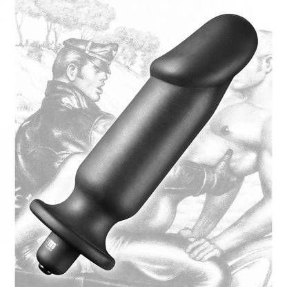 Tom of Finland Vibrating Silicone Anal Plug  Vibrating Toys