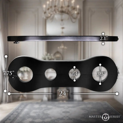 Trapped Wrist and Ankle Wooden Bondage Stocks BDSM Restraints  Restraints and Cuffs