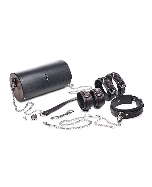 Travel BDSM Restraint Kit Kinky Clutch Beginner Bondage Set with Carrying Case  Bondage Kits