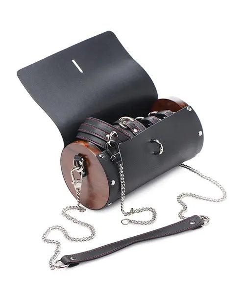 Travel BDSM Restraint Kit Kinky Clutch Beginner Bondage Set with Carrying Case  Bondage Kits