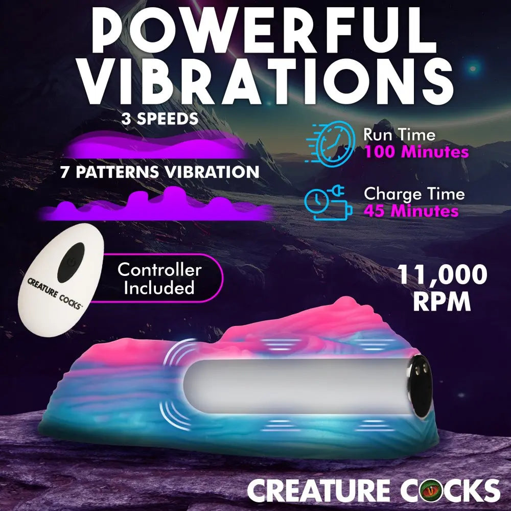 Tribbing Toy Vulvaron Vibrating Alien Grinder Sex Toy with Remote  Grinders and Tribbing Toys