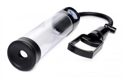 Trigger Penis Pump with Built-in Pressure Gauge  Enlargement Gear and Pumps
