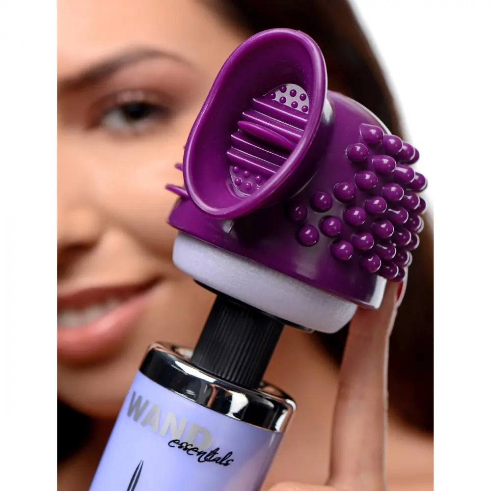 Triple Thrill 3 in 1 Silicone Wand Attachment Wand Vibrator Head  Wand Attachment