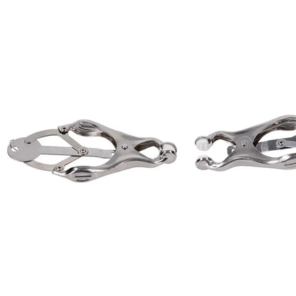 Tuggable Clover Clamps - Nipple Torture Clamps  Nipple Clamps