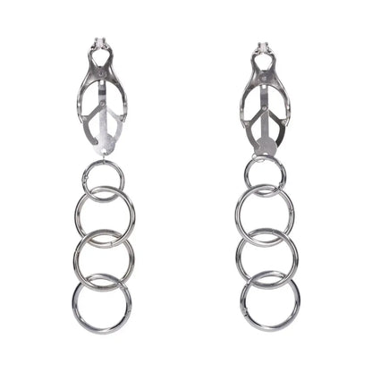 Tuggable Clover Clamps - Nipple Torture Clamps  Nipple Clamps