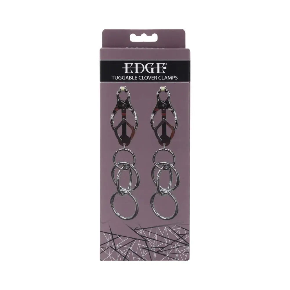 Tuggable Clover Clamps - Nipple Torture Clamps  Nipple Clamps