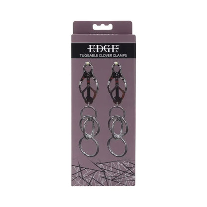 Tuggable Clover Clamps - Nipple Torture Clamps  Nipple Clamps