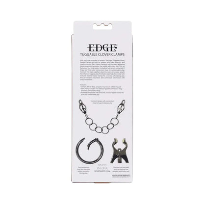 Tuggable Clover Clamps - Nipple Torture Clamps  Nipple Clamps