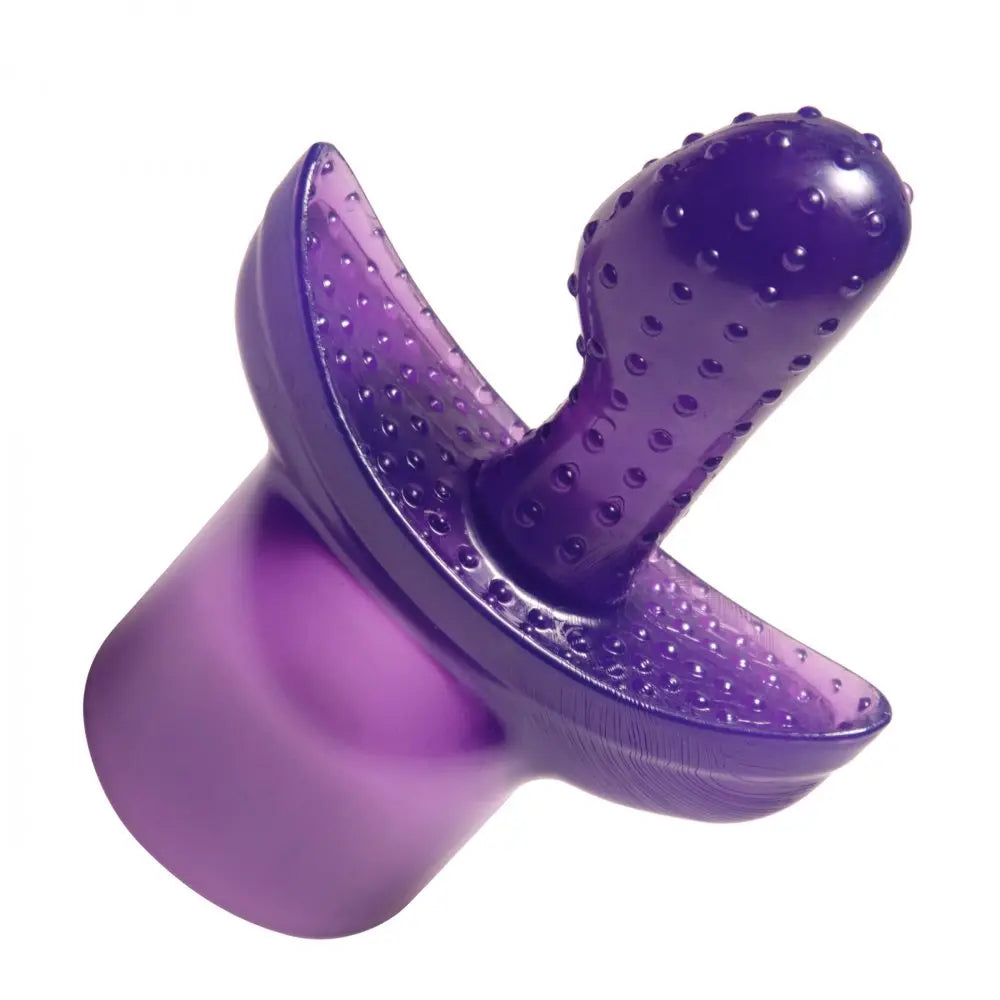 Turbo Purple Pleasure Wand Vibrator Kit with Free Attachment  Vibrator Kits and Accessories