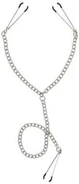 Tweezer Y Clamp Set Nipple to Clit Clamps Nipple and Clit Chain  Fetish - Nipple Clips Clamps & Suckers