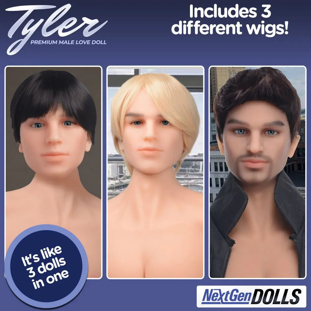 Tyler Premium Fantasy Male Sex Doll  Love Dolls and Accessories