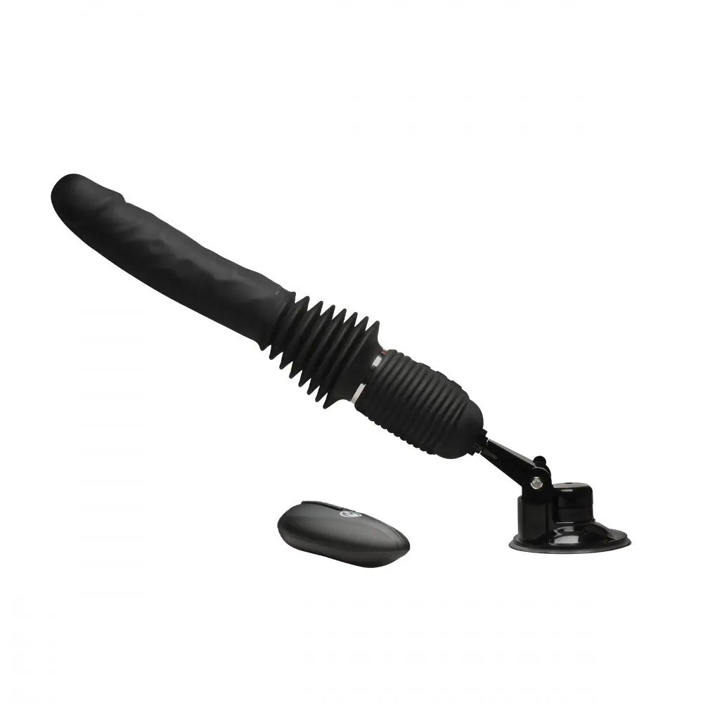 Ultimate Power Pounder Vibrating & Thrusting Dildo Sex Toy w/ Remote  Thrusting Dildo