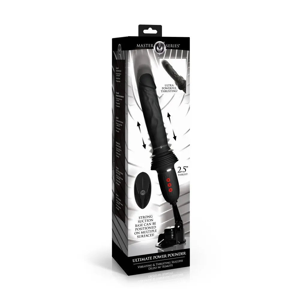 Ultimate Power Pounder Vibrating & Thrusting Dildo Sex Toy w/ – BBD Brands