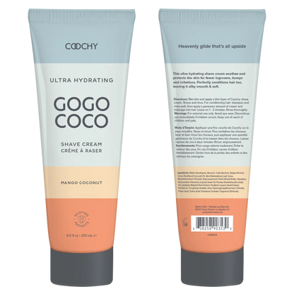 Ultra Hydrating Mango Coconut  Shave Cream 8.5oz  Lubes, Lotions and Accessories