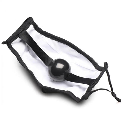 Under Cover Discreet Ball Gag Face Mask  Masks, Gags and Blindfolds