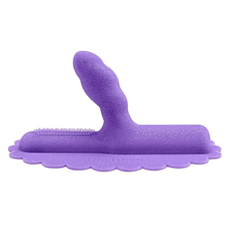 Uni Horn - Twisted Textured Silicone Attachment  Vibrators
