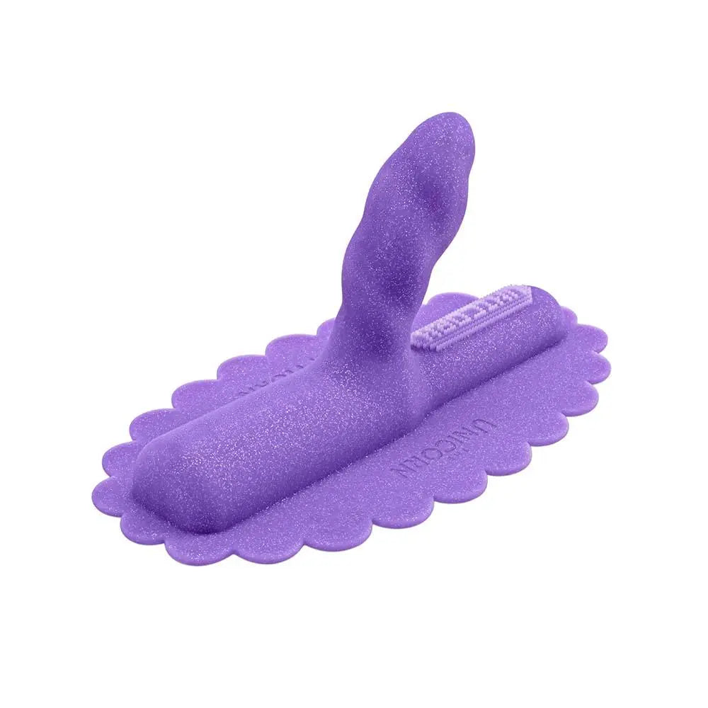 Uni Horn - Twisted Textured Silicone Attachment  Vibrators