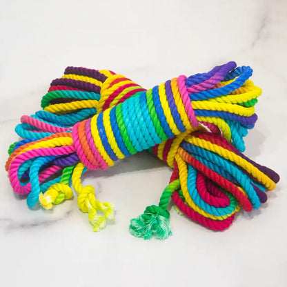 Unicorn Rainbow Bondage Rope  BDSM