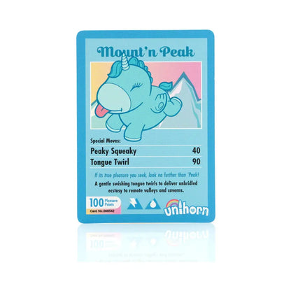 Unihorn Mount'n Peak Pointed Flicking Tongue Vibrator Dragon Unicorn Sex Toy  Licking Vibrator