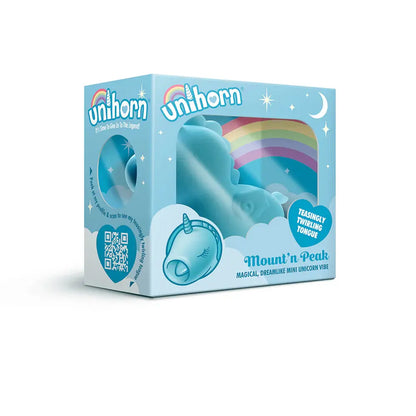 Unihorn Mount'n Peak Pointed Flicking Tongue Vibrator Dragon Unicorn Sex Toy  Licking Vibrator