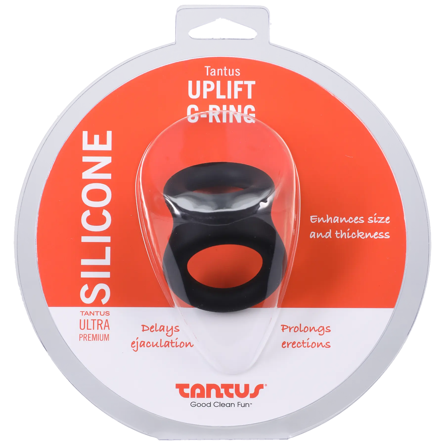 Uplift - Silicone C-Ring Onyx  For Him