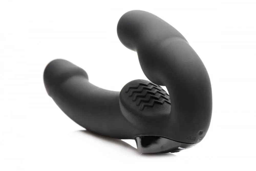 Urge Silicone Strapless Strap On With Remote- Black  Strap-Ons and Harnesses