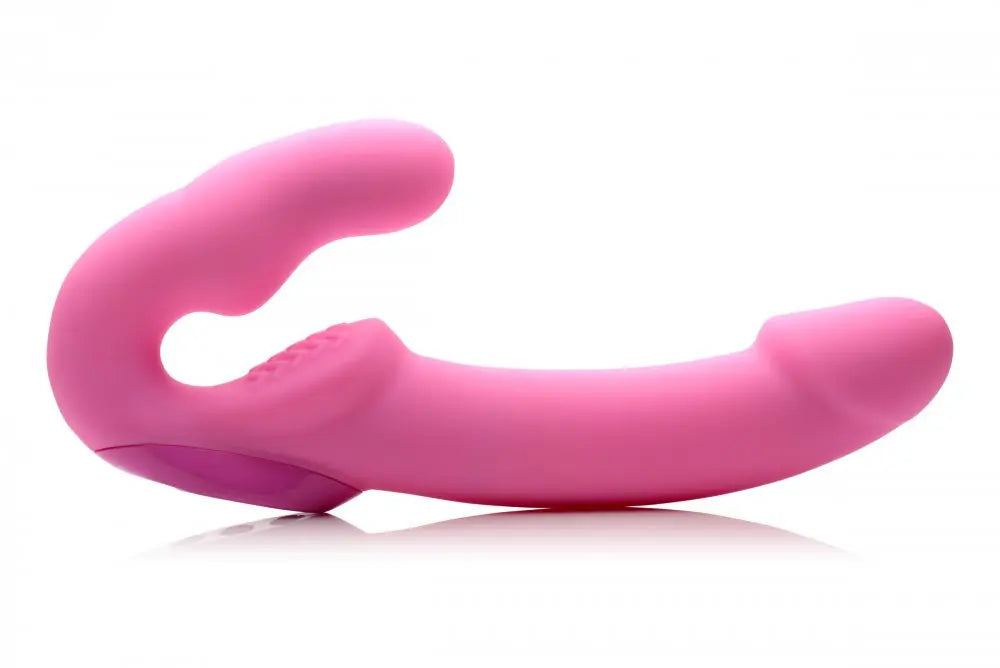 Urge Silicone Strapless Strap On With Remote- Pink  Strap-Ons and Harnesses