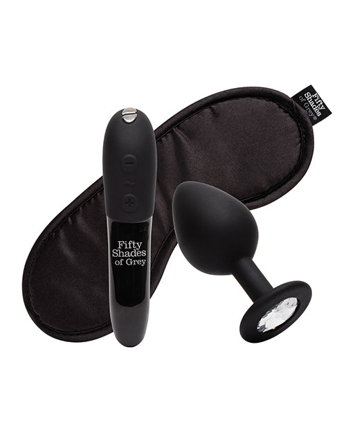 Valentines Couples Sex Toy Set Fifty Shades of Grey We-Vibe Come to Bed Kit Black  Vibrators