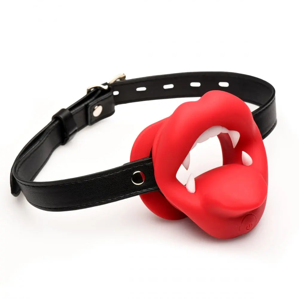 Vampire Vibrating Mouth Gag BDSM Vampire Gag  Masks, Gags and Blindfolds