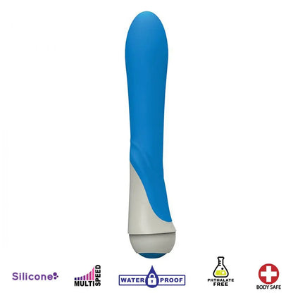 Vanessa 7 Function Silicone Vibe Vibrator Sex Toy - Blue  Clitoral Stimulators
