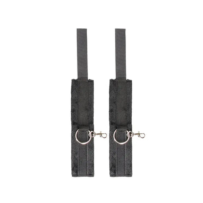 Velcro Hogtie With Hand and Ankle Cuffs Black  Fetish - Cuffs & Restraints
