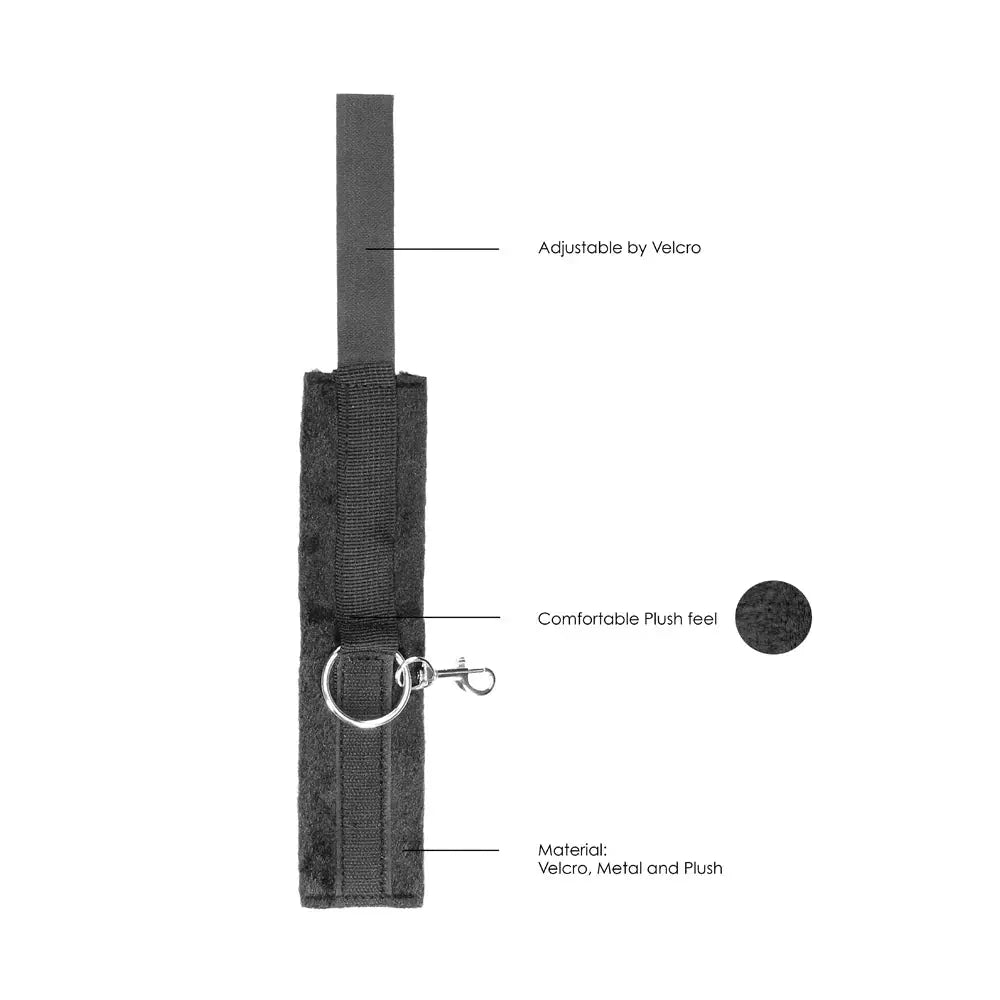 Velcro Hogtie With Hand and Ankle Cuffs Black  Fetish - Cuffs & Restraints