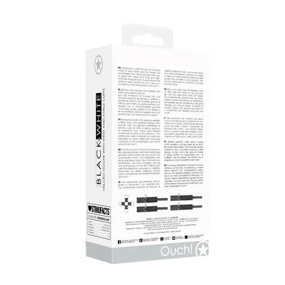 Velcro Hogtie With Hand and Ankle Cuffs Black  Fetish - Cuffs & Restraints