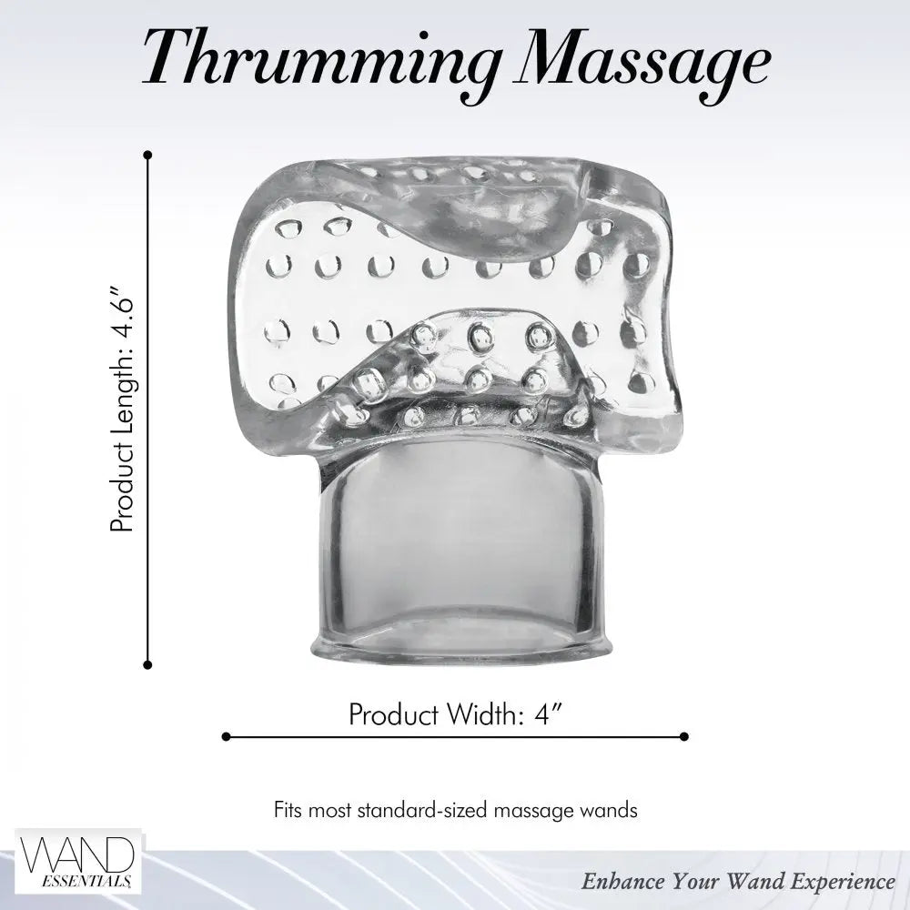 Vibra-Stroke Male Masturbator Wand Attachment Sex Toy for Men  Wand Attachment