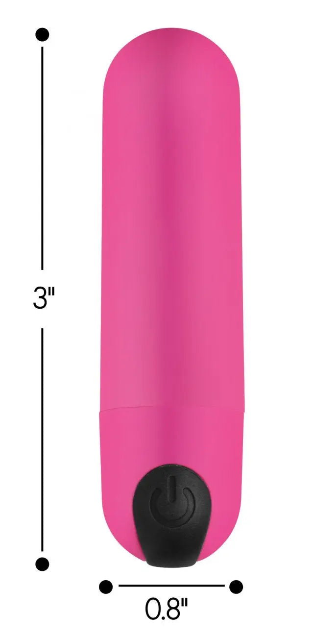 Vibrating Bullet Sex Toy with Remote Control - Pink  Bullet Vibrators