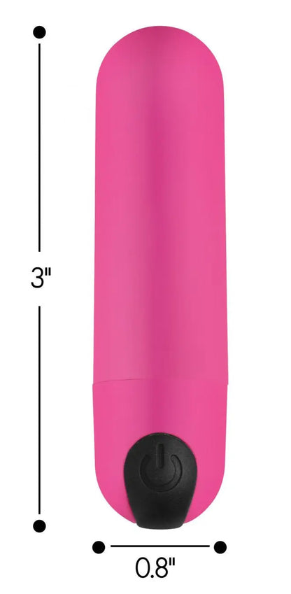 Vibrating Bullet Sex Toy with Remote Control - Pink  Bullet Vibrators