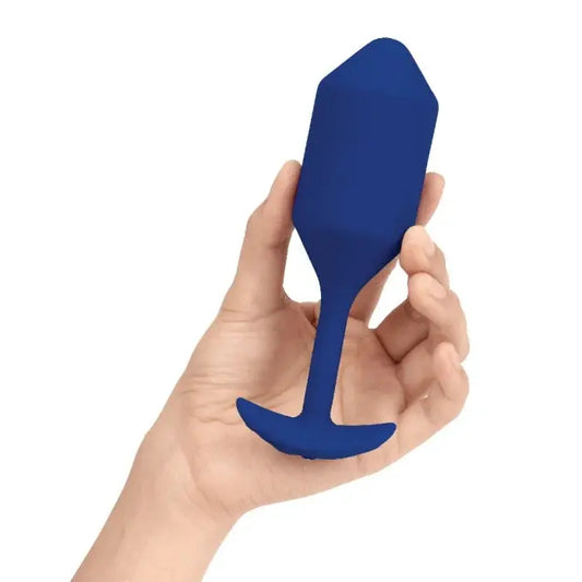 Vibrating Butt Plug Anal Sex Toy VIBRATING SNUG PLUG 4 | NAVY  Anal