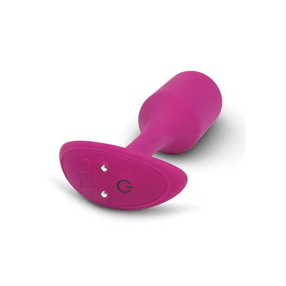 Vibrating Butt Plug Sex Toy VIBRATING SNUG PLUG 2 | ROSE  Anal