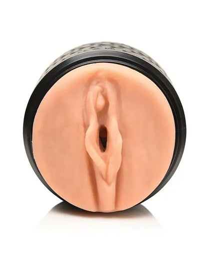 Vibrating Double Shot Mouth and Pussy Stroker  Manual Stroker