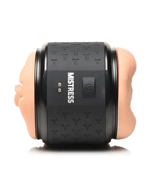 Vibrating Double Shot Mouth and Pussy Stroker  Manual Stroker