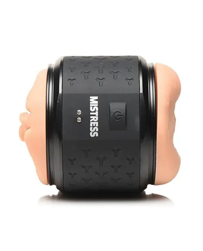 Vibrating Double Shot Mouth and Pussy Stroker  Manual Stroker