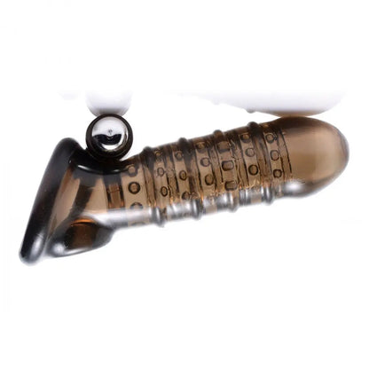 Vibrating Girth Enhancing Sheath Penis Sleeve  Penis Extenders and Sleeves