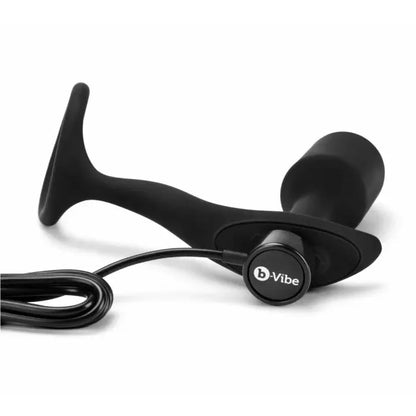 Vibrating Prostate Plug with Cock Ring VIBRATING SNUG & TUG | M | BLACK  Prostate Play