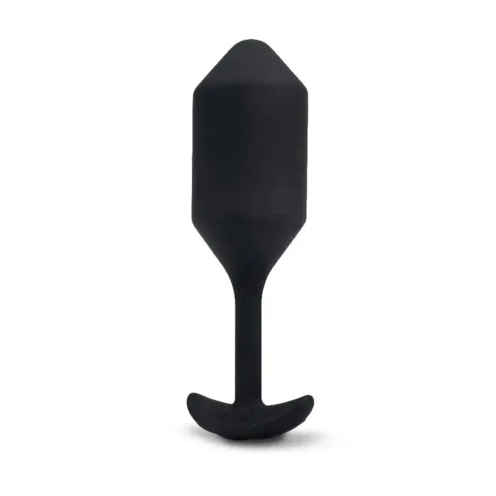 Vibrating Weighted Anal Plug XL - 247 g Black Butt Plug Sex Toy  Anal