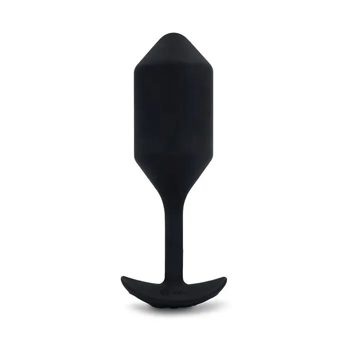 Vibrating Weighted Anal Plug XL - 247 g Black Butt Plug Sex Toy  Anal