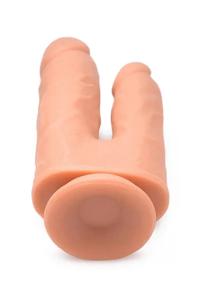 Vibrating and Rotating Silicone Double Dildo with Remote  Suction Cup Dildos