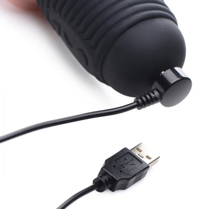 Vibrating and Thrusting Dildo Sex Toy Silicone Power Pounder  Thrusting Dildo