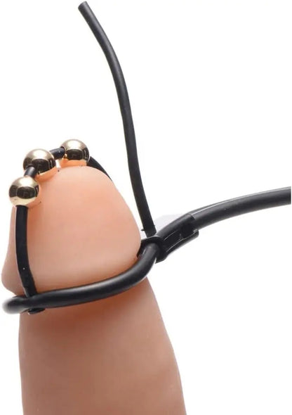 Vigor Corona Estim Urethral Insert with Powerbox  E-Stim Penis Toy